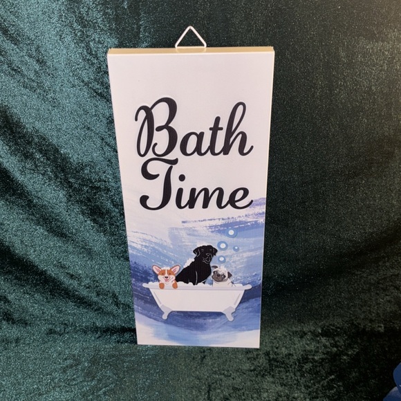 Bath Decor Bath Time, Bubble, Soak - Picture 3 of 10